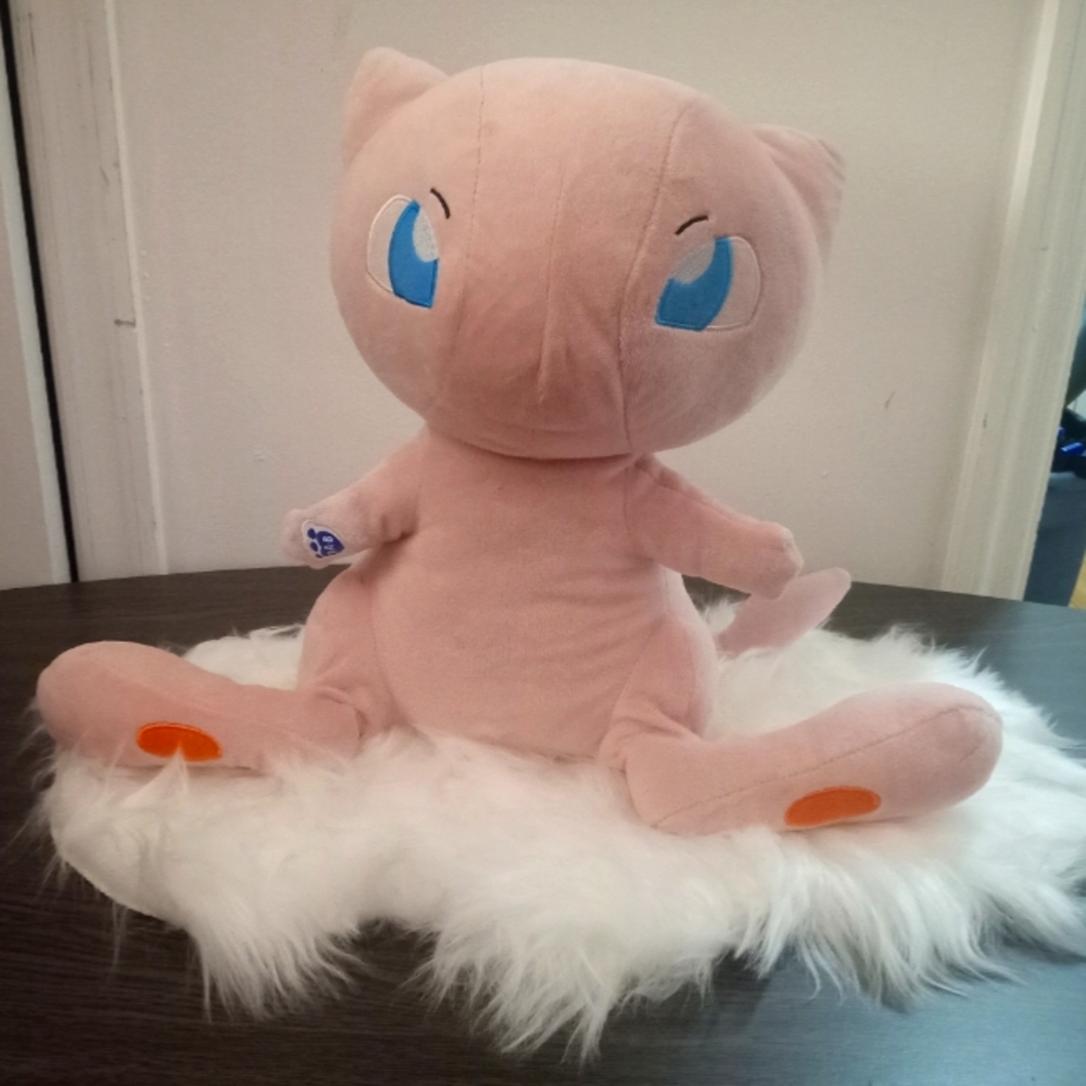 Build a bear pink pokemon plush stuffed animal with sound box work use